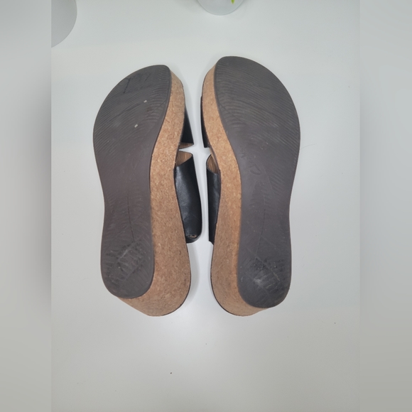 Clarks Collection Black Wedges - Picture 4 of 5